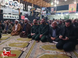 آئین حماسی گرامیداشت پنجمین سالگرد شهادت اسوه جبهه مقاومت اسلامی در ساری