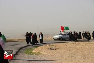 کوهپیمایی فجرآفرینان زینبی در شوشتر+عکس