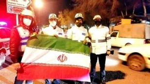در شب صعود تیم ملی جمهوری اسلامی ایران به کشور های جام جهانی 2022