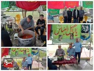 موکب شهدای مدافع حرم شهرستان باغملک به مدت دو هفته میزبان زائران حسینی در ورودی شهر شد