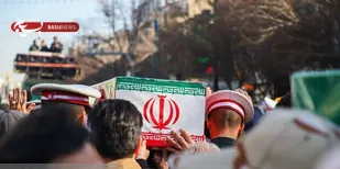 مراسم وداع با مادر شهیدان بیرانوند در بروجرد برگزار شد