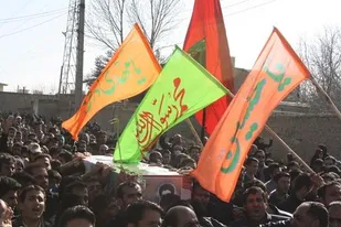 بازگشت شهید جابر شیرزادی به زادگاهش در ملایر
