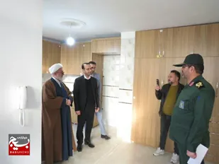 افتتاح واحد مسکونی ساخته شده به همت واحد محرومت زدایی گروه پدافندهوایی ۱۰ محرم در شاهرود