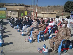 برگزاری ششمین مرحله رزمایش کمک مومنانه در جوانرود