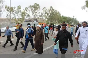 همایش پیاده روی خانوادگی در چابهار برگزار شد