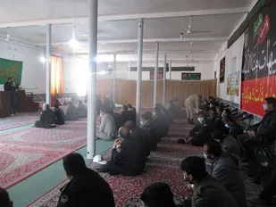 برپایی جشن روز پاسدار به همت سپاه و نیروی انتظامی در شهرستان خوسف