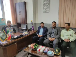 تجلیل از پرسنل نیروی انتظامی دهستان میانکوه