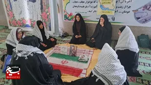 برگزاری جلسات صالحین بسیج خواهران ساوه در مصلی امام علی علیه السلام ساوه