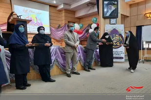 برگزاری جشن میلاد کوثر در بیمارستان بعثت همدان