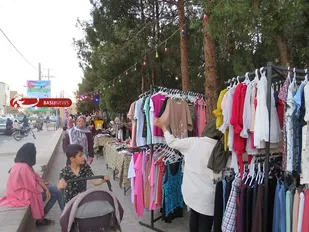 نمایشگاه اقتصاد مقاومتی پایگاه ریحانه الرسول حوزه زینبیه ناحیه مرکزی یزد برگزار شد