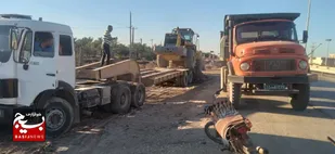 خاکریزی ودفع آب های سطحی در راستای تحقق محله اسلامی&nbsp;