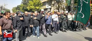 حماسه&zwnj;ای از دل اربعین حسینی در شهرستان بروجرد