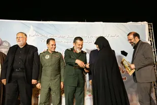 بزرگداشت شهیدان بابایی و لشگری و برگزاری یادواره شهدای خلبان استان قزوین