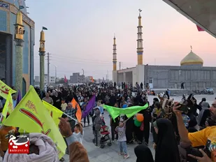 مهمانی بزرگ در عید غدیر خم در شهرستان پارسیان