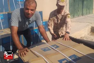 توزیع یکصد و پنجاه کولرگازی بین نیازمندان در گناوه