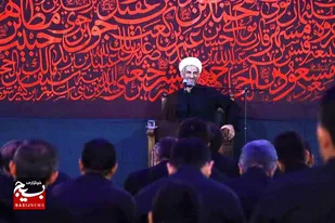 مراسم عزاداری هیئت رزمندگان ثارالله همدان در شب دوم محرم