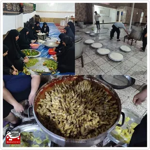 توزیع ۴۰۰ پرس غذای گرم به مناسبت ایام پایانی ماه صفر