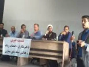 جلسه پرسش و پاسخ اعضای شورای اسلامی شهر و شهردار شهر کوهبنان با اصحاب رسانه