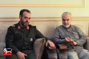 فرمانده سپاه استان سمنان با جانباز مرتضی کاشفی در دامغان دیدار کرد