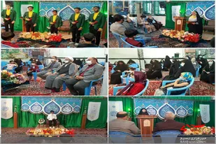 ویژه برنامه غدیر در مهدیه سرخه برگزار شد