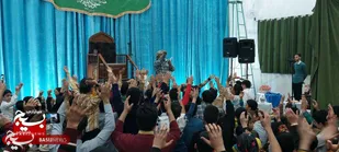 شور و شوق وصف نشدنی در جشن&zwnj;های ماه رجب در مسجد امام جواد (ع): ارادت مردم به اهل بیت (ع)