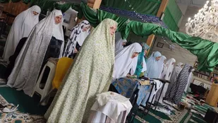 40نفر در مسجد روستای انزها معتکف شدند