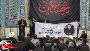 کاروان جانفدایان خرمشهر برای وداع با رهبر شهیدعازم تهران شد