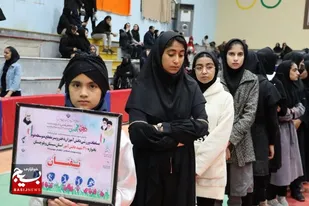 آیین افتتاح مسابقات ورزشی دختر و پسر مقطع متوسطه اول و دوم یادواره ۲۱۰ شهید دانش آموز سیستان و بلوچستان