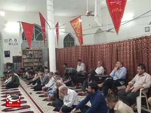 مراسم گرامیداشت سالگرد شهدای مظلوم مدافع غیرت و مقدسات اسلامی در گتوند