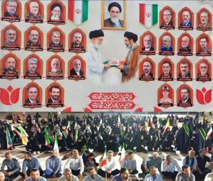 مشارکت گسترده هنرمندان بسیجی هندیجان در پویش ملی جانفدا
