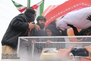 مراسم استقبال از شهدای تازه تفحص شده در شهرستان فلاورجان