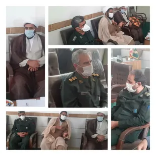 دیدار با امام جمعه جدید یزدان آباد انجام شد