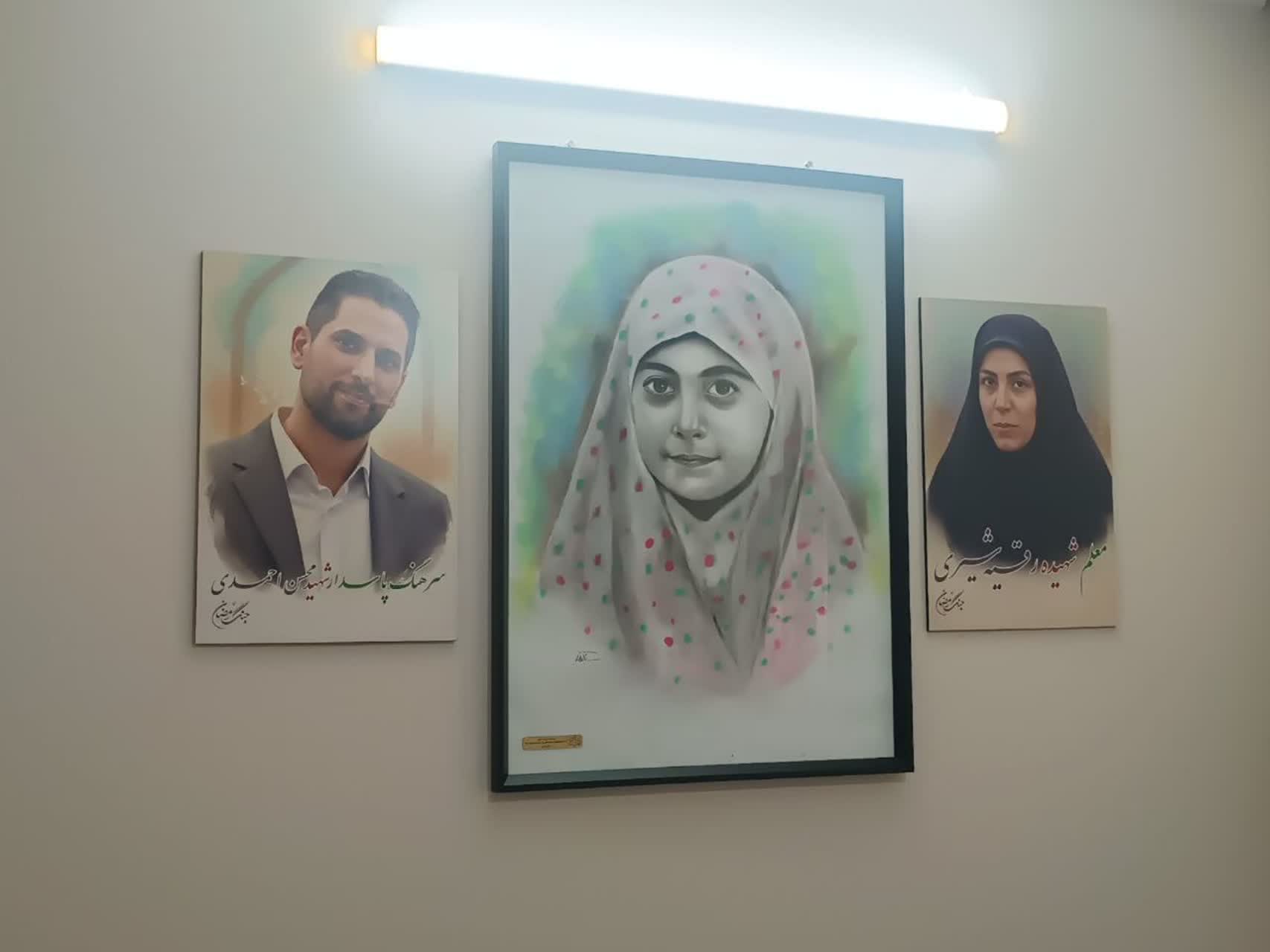 از درب خانه تا کلاس اول؛ روایت بدرقه به یادماندنی برای دختر شهید پاسدار زنجانی