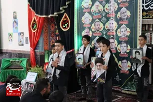 برگزاری محفل شهدایی در صالح&zwnj;آباد