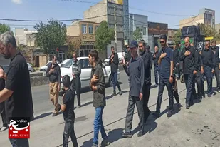 برپایی هیئت&zwnj;های عزاداری در سالروز شهادت ثامن الحجج (ع) در رزن