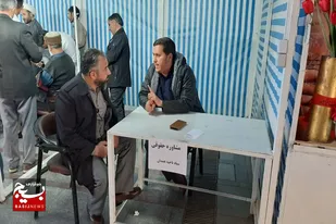 برپایی غرفه مشاوره حقوقی رایگان به مناسبت هفته بسیج در همدان
