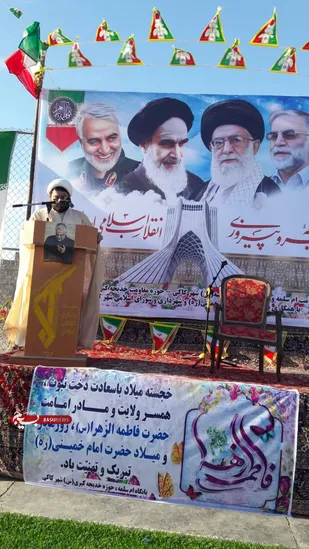 امام خمینی(ره) امانت الهی و هدیه حضرت زهرا (س) است