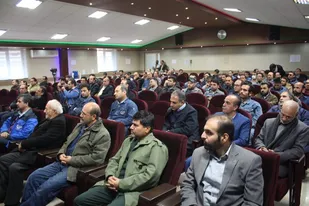 برگزاری مراسم بزرگداشت هفته وحدت در شرکت سیمان شاهرود+تصاویر