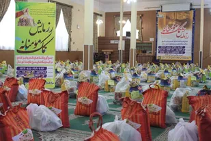 توزیع 500بسته معیشتی بین نیازمندان در خوی