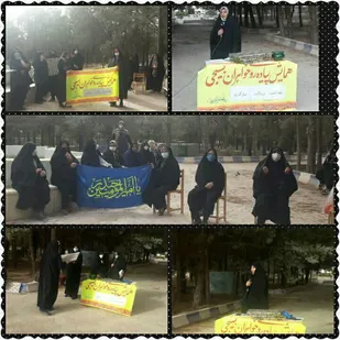 همایش پیاده روی خواهران بسیجی مروست/برنامه های اجرایی در دهه امامت و ولایت