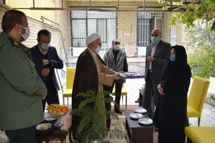 دیدار با خانواده شهدای بسیجی شاهرود+ تصاویر
