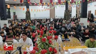 برگزاری جشن نیمه شعبان در روستای خیرآباد بخش نصرآباد