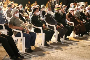 اجتماع بزرگ رزمندگان و پیشکسوتان شهرستان سرخه از دریچه دوربین