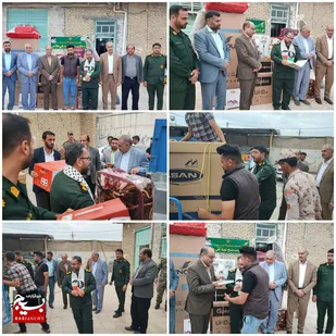 اعیاد شعبانیه پیام آور شادی نوعروس نیازمند در حمیدیه