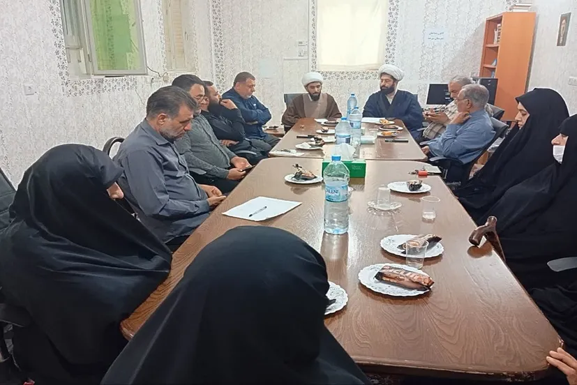 برگزاری جلسه مسئولین هیئات مذهبی شهر سرخه در اداره تبلیغات اسلامی