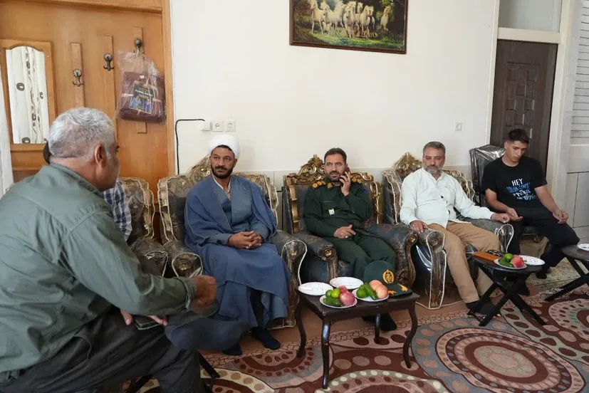 دیدار با جانباز سرافراز جنگ رمضان