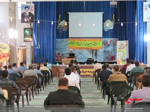 نشست سیاسی و جشن میلاد امام حسن مجتبی (ع)در جمع رزمندگان گردان 103 حضرت امام حسین (علیه السلام )