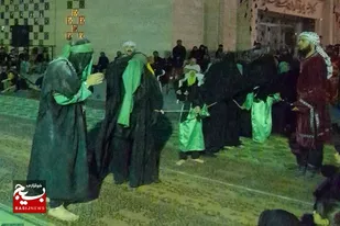 برگزاری مراسم عزاداری ماه صفر به همت حوزه نرجس خاتون همدان
