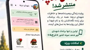 رونمایی از &laquo;اولین برنامک شهدای شهر شاهد نمونه کشور&raquo;