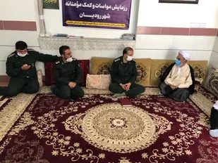 برگزاری جلسه هماهنگی مرحله دوم رزمایش مواسات و کمک مومنانه شهر رویان+ تصاویر
